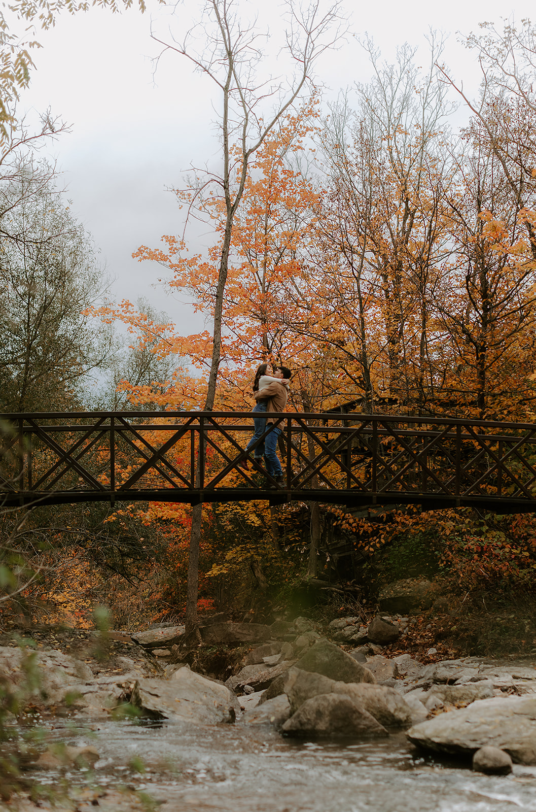 Engagement Photoshoot, Rock Glen Conservation, ON