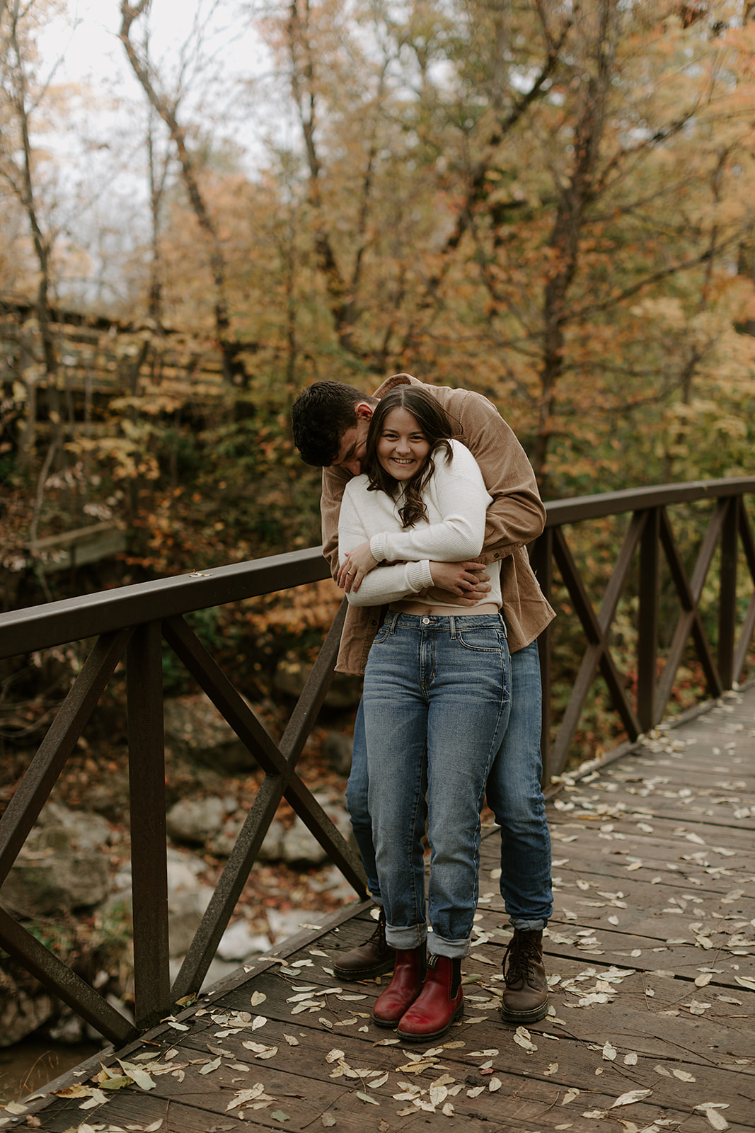 Engagement Photoshoot, Rock Glen Conservation, ON