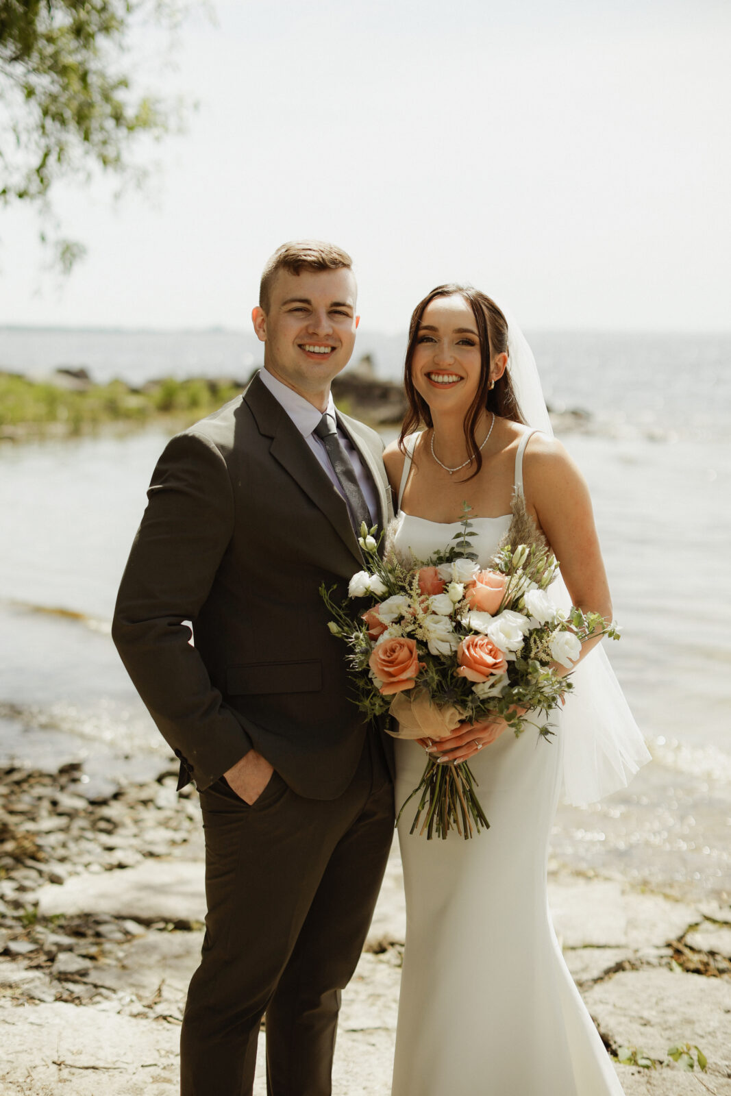 Wedding Photography - Kingston ON
Couple smiling at camera