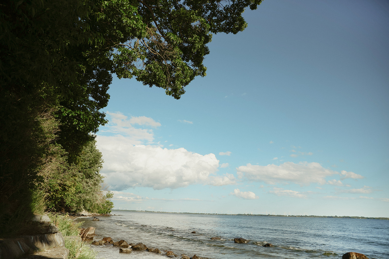 Lake Ontario shoreline