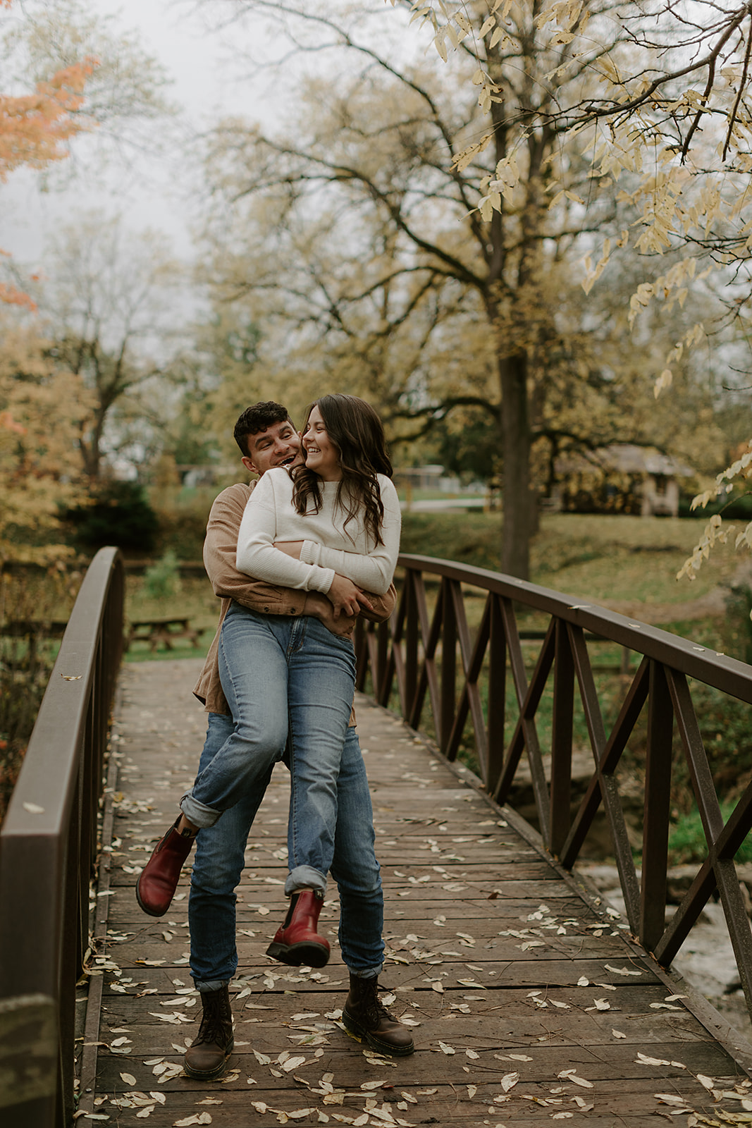 Engagement Photoshoot, Rock Glen Conservation, ON