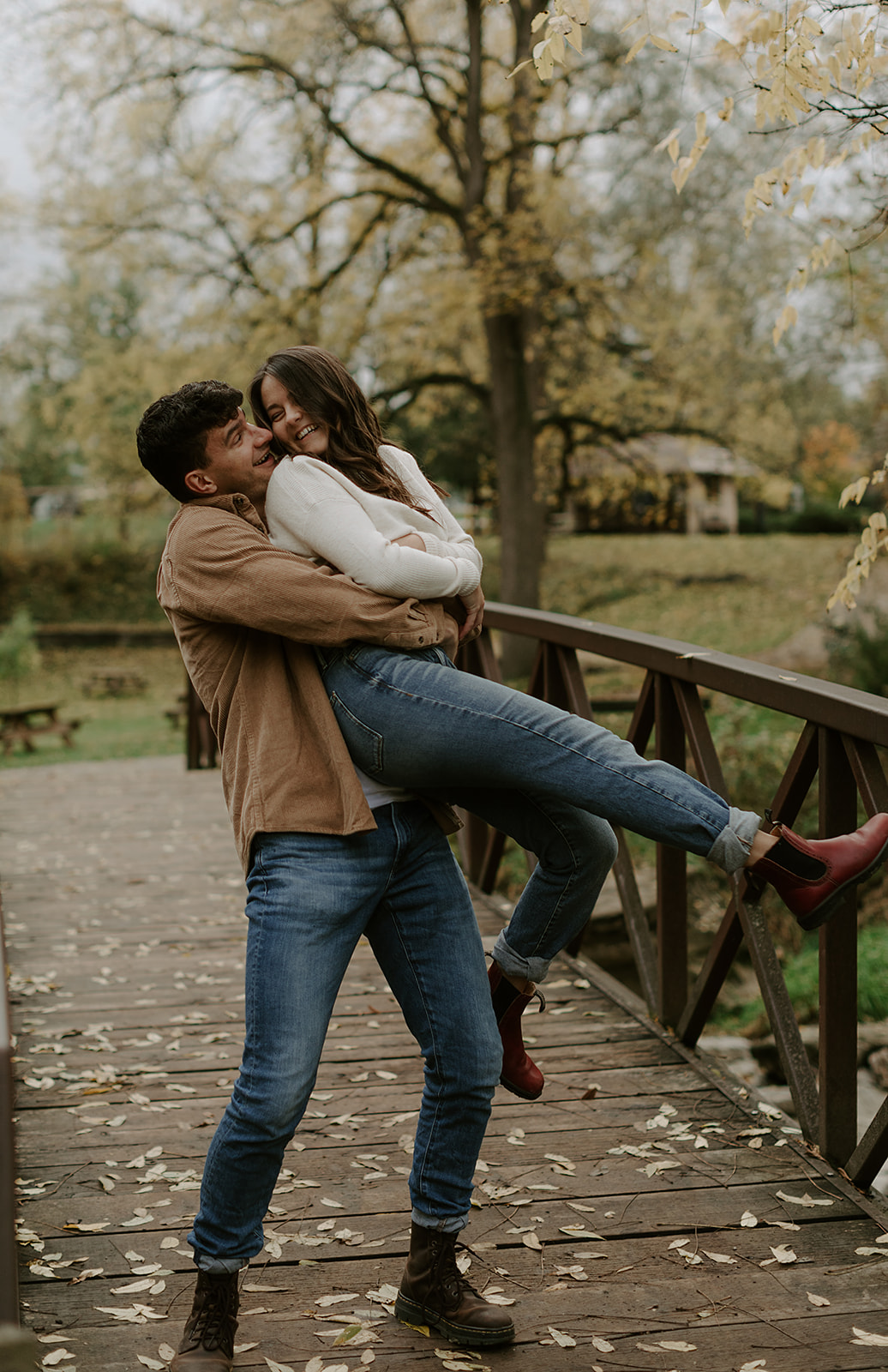 Engagement Photoshoot, Rock Glen Conservation, ON