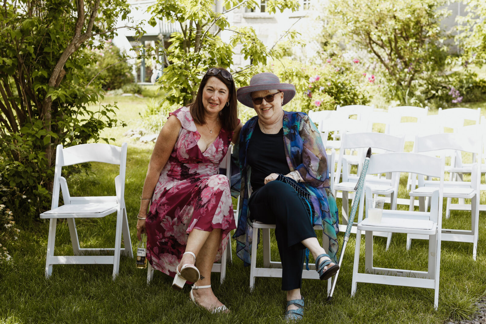 Guest sitting down at ceremony - Wedding Photography - Kingston ON
