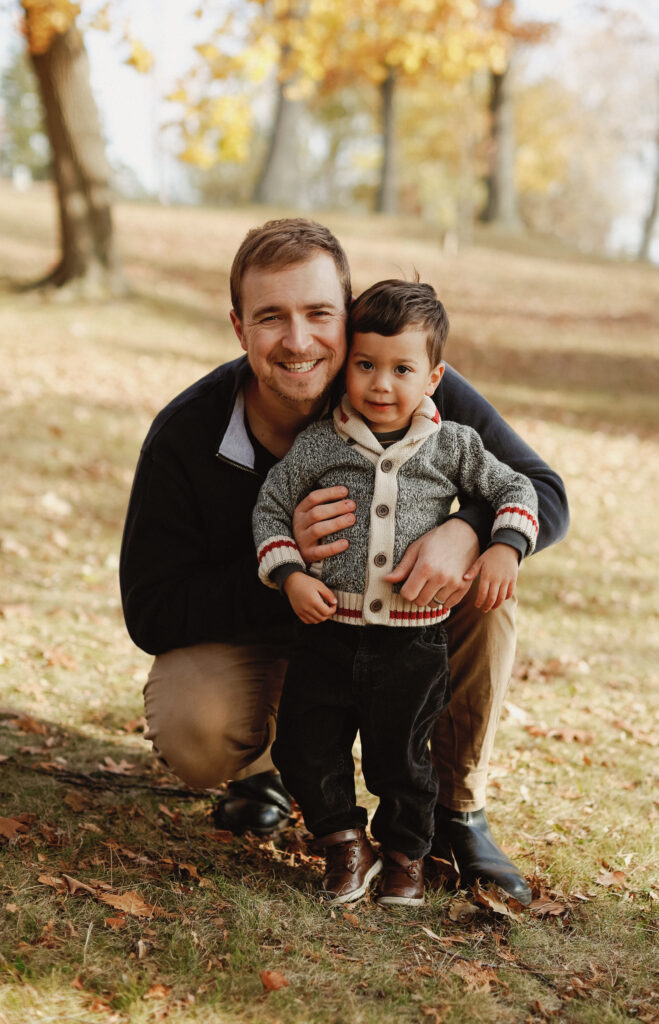 Father and son. Kingston ON