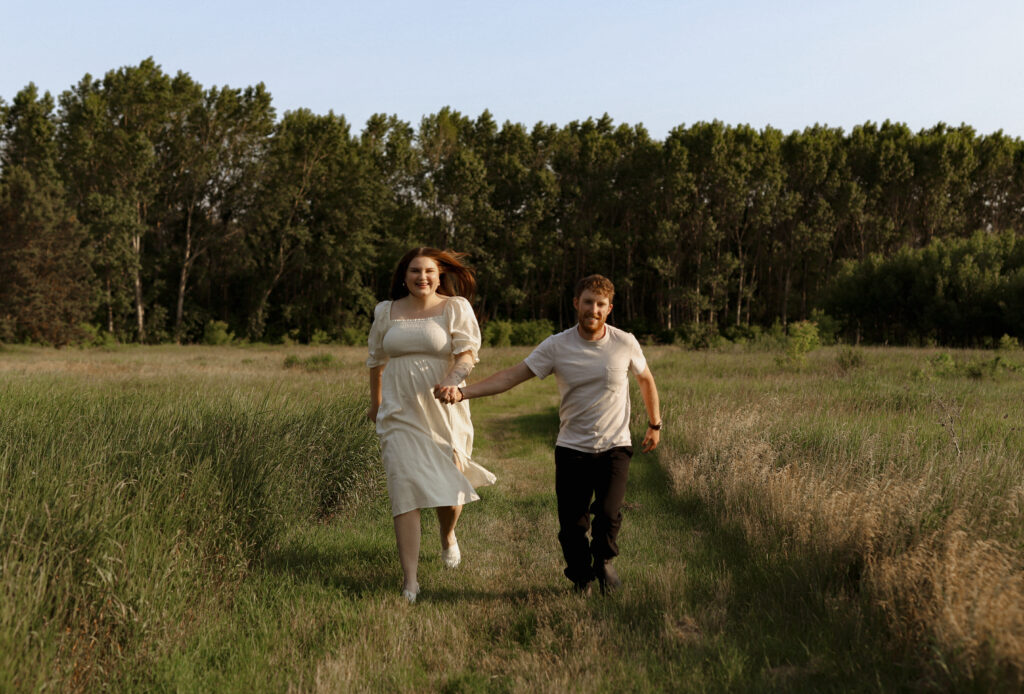 Couple runs in field 