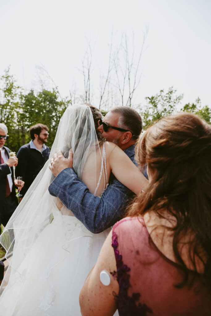 Guest at Peterborough Golf Course Wedding 