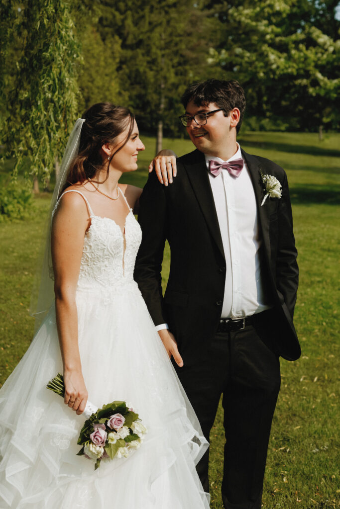 Bride and Groom, Peterborough Ontario