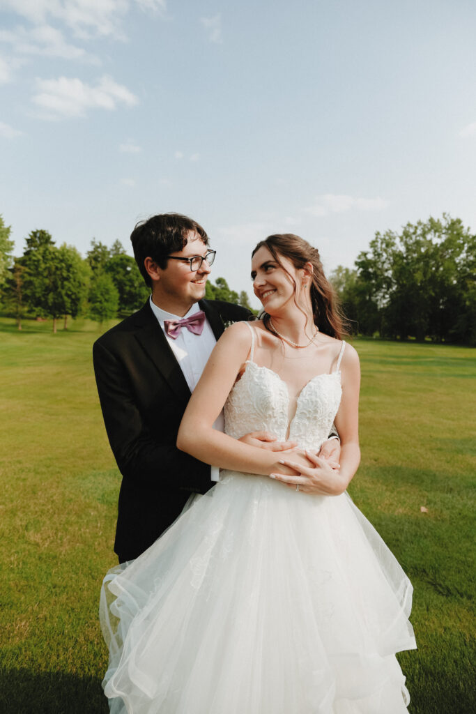 Bride and Groom, Peterborough Ontario Golf Course
