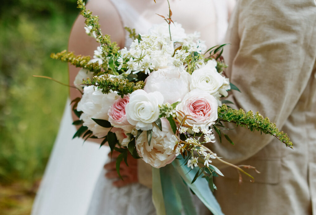 Bridal bouquet. 