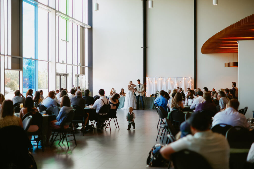 Alberta wedding, reception