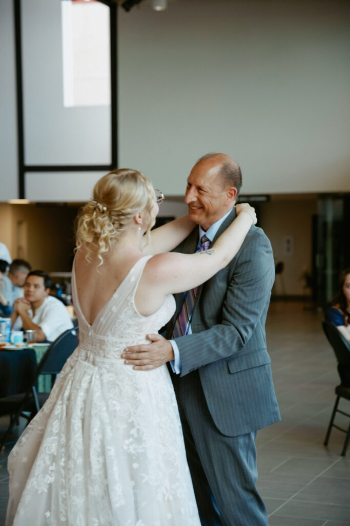 bride dances with her father