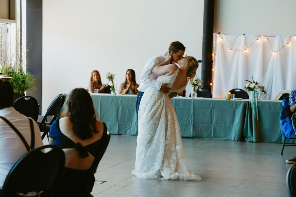 Bride and Groom first dance. 