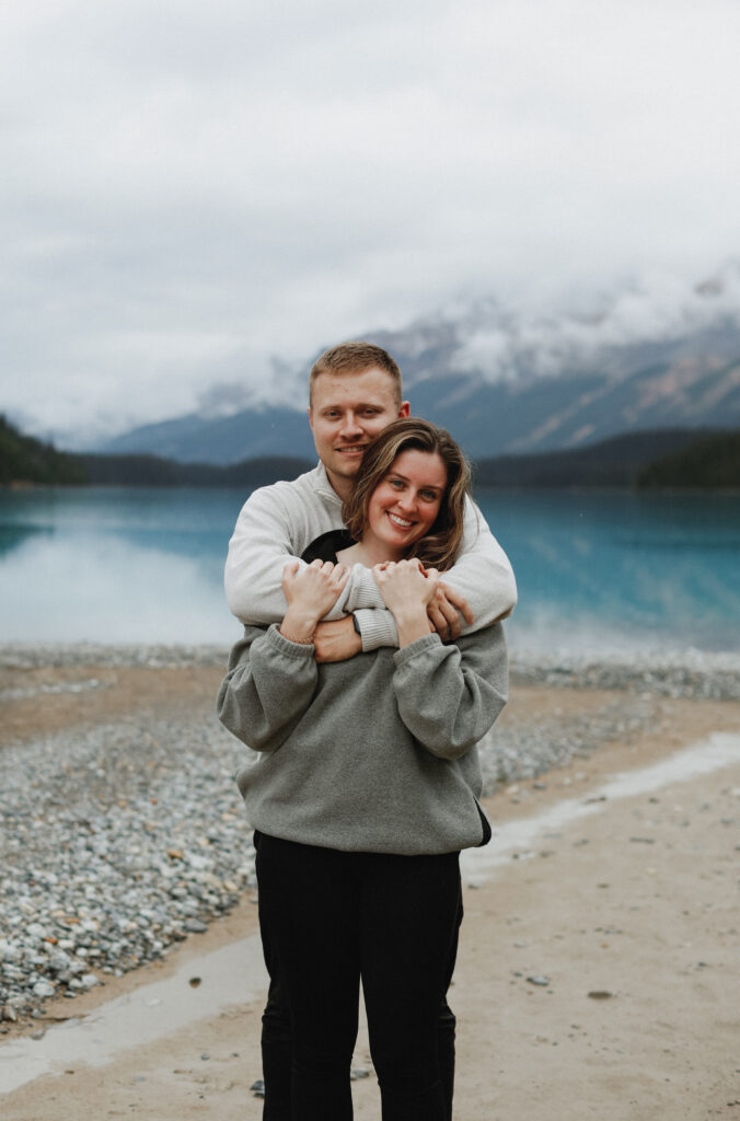 Engagement photo, Alberta 